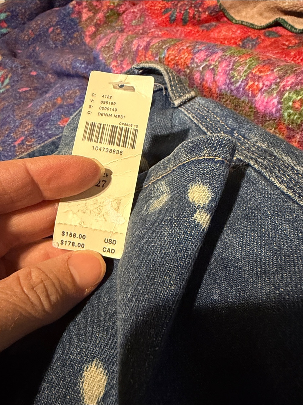 Pilcro Kayden High Rise Carpenter Barrel Jeans - Picture 10 of 12